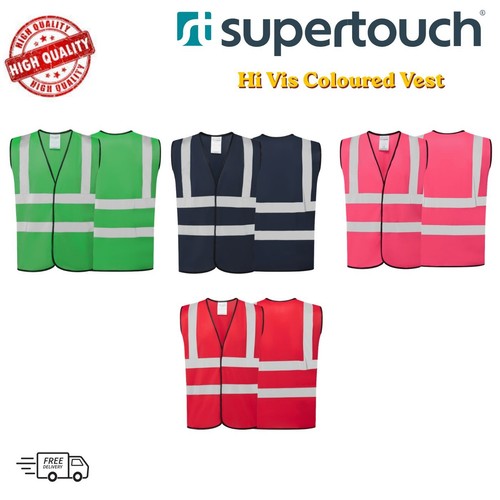 Multi vis vest high - pk, hi
