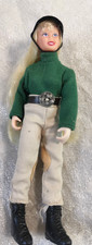 Vintage Breyer Doll  6.5" Articulated Body Equestrian Rider in Original Clothes