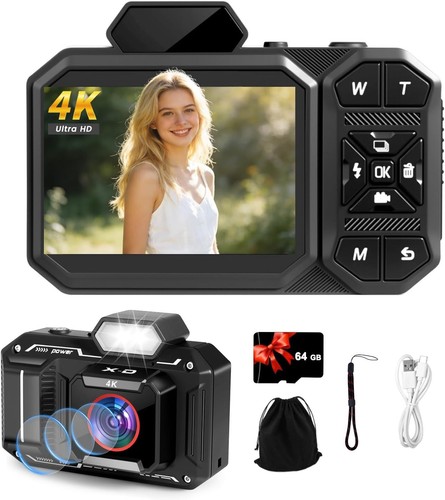 Digital camera hd vlogging - 4k,