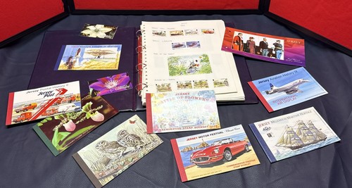 Jersey stamp collection and - collection,