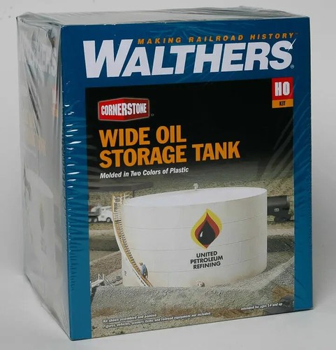 Wide fuel oil - storage, tank