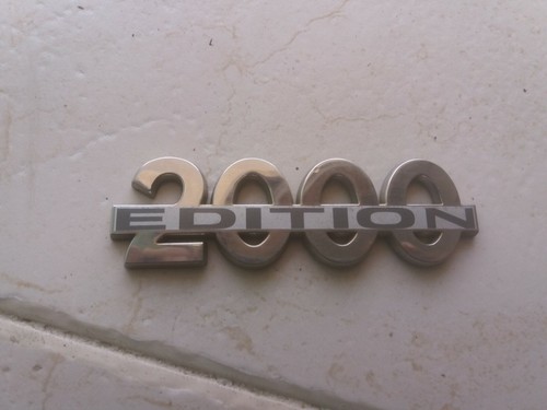 Citroen xantia 2000 edition - citroen,