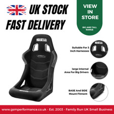 Sparco Sprint L FIA Steel Frame Race Rally Competition Compact Bucket Car Seat