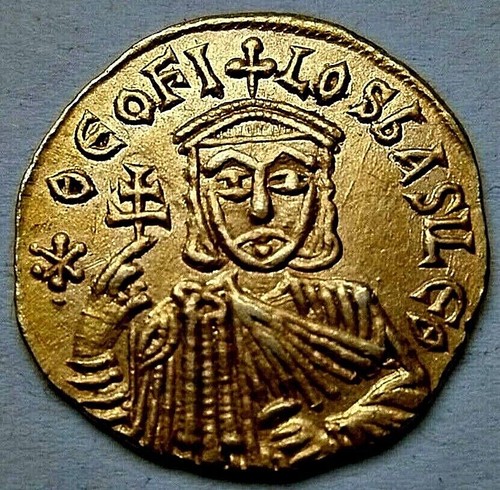 Gold solidus theophilus - gold, solidus--theophilus