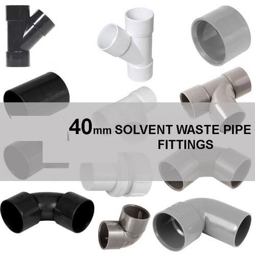 Pvc 40mm solvent waste pipe - pvc,