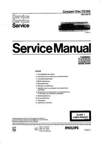 Service manual guide dutch - service,
