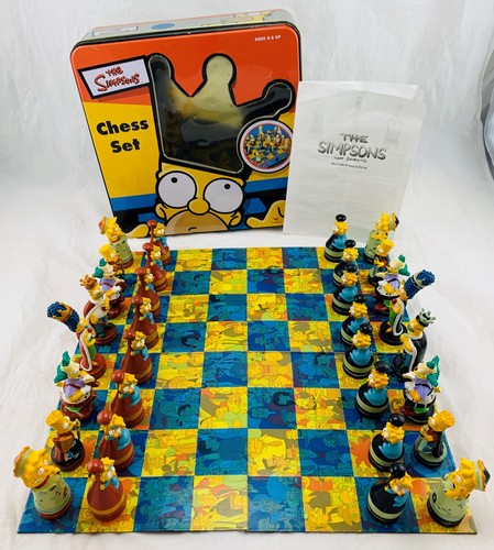 2000 simpsons chess - simpsons, by