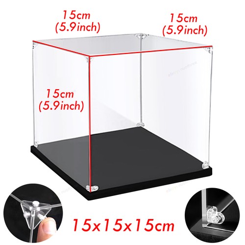 Clear acrylic display - clear,