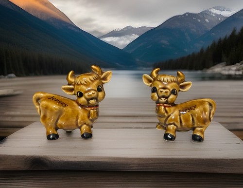 Jersey cows salt pepper - cows,,