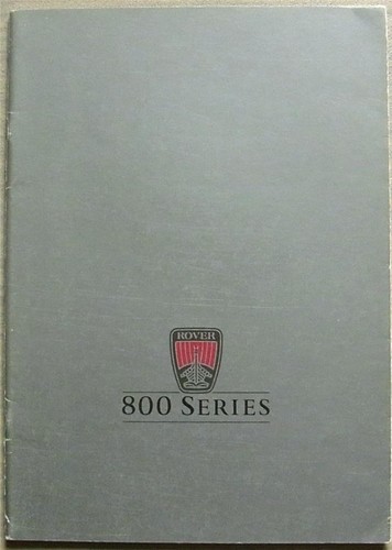 Rover 800 series 820i 820si - rover,