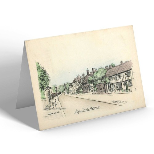 Notelet vintage surrey - -,