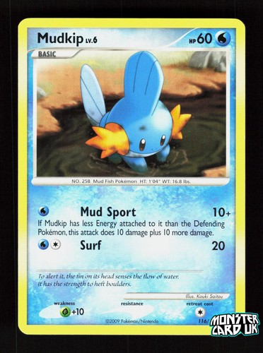 Pokemon mudkip 116 147 - mudkip, 116/147
