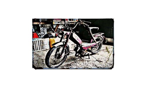 Batavus motorbike sign metal - motorbike,