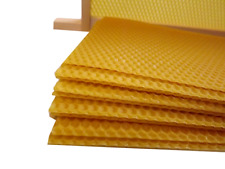 Unwired Super Foundation x 10 sheets -For British National Supers - 100% Beeswax