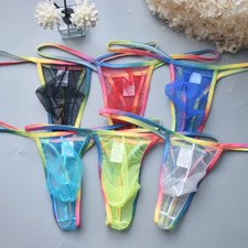 Mens Thong Underwear Sheer