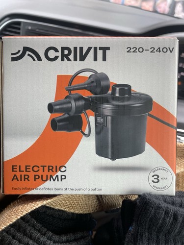 Crivit electric air pump with - air,