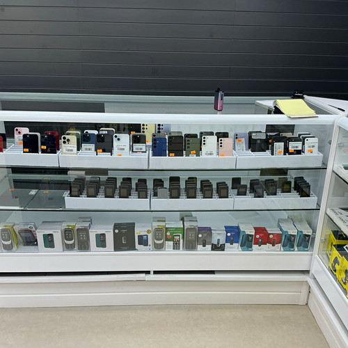 Lockable glass retail counter - lockable,