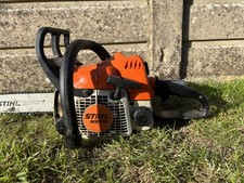 Stihl MS 170 chainsaw  running