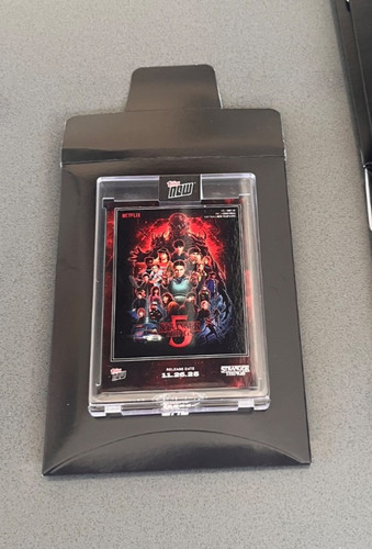 2025 stranger things topps - 2025,
