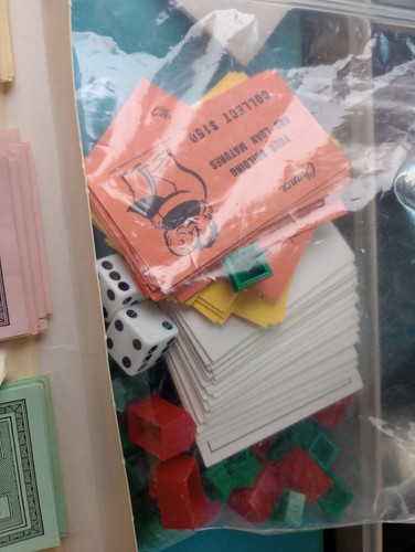 Monopoly vintage 1973 parker - vintage,