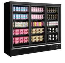 NEW UPRIGHT TRIPLE GLASS 3 DOOR GALAXY DISPLAY FOOD FREEZER ICE CREAM RRP £12705