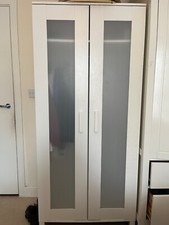 white ikea wardrobe used