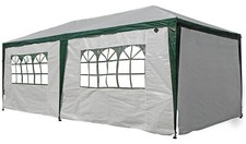 3m x 6m Gazebo with Side Panels