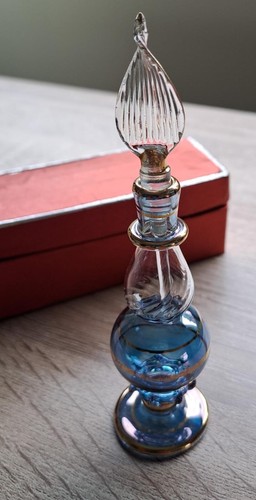 Vintage egyptian glass perfume - egyptian,