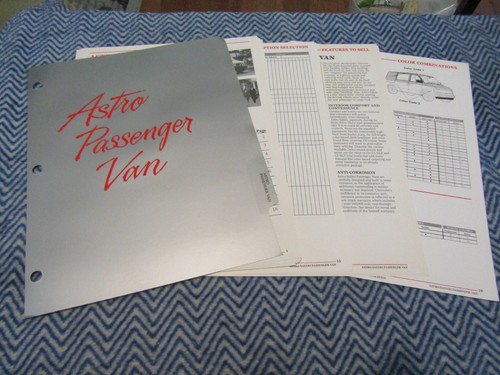 1989 chevrolet astro - 1989, passenger