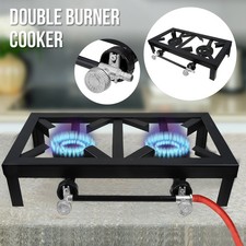 Double Portable Burner Cast
