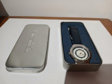 Vintage Fahrenheit Wrist Watch, 30m Water Resistant, Genuine Leather, in Box