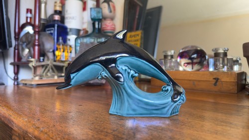 Vintage poole pottery dolphin - vintage,