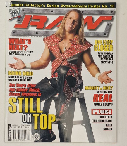 Wwe raw magazine - raw, february