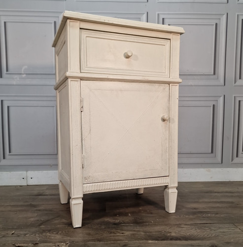 Vintage bedside table cabinet - vintage,