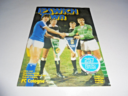 Ipswich town cologne uefa - v, (uefa