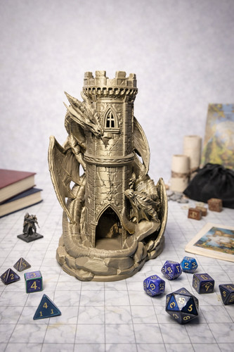 Dragon dice tower dnd - dice,
