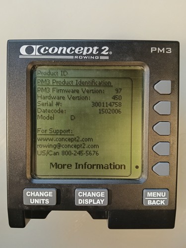 Concept pm3 rowing machine - 2,
