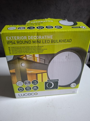 Luceco ip54 round mini led - round,