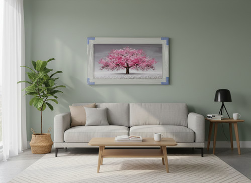 Pink cherry blossom - xl,