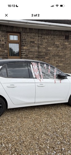 White vauxhall corsa - vauxhall,