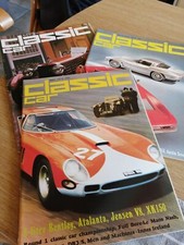 3 CLASSIC CAR MAGAZINES JAGUAR XJ13,  BENTLEY, AUSTIN, JENSEN BRISTOL