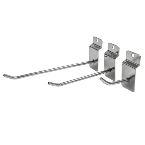 Budget slatwall hooks single - budget,