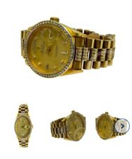 *Sunning Rolex Day Date 18038 Diamond Dial, Bezel and strap*PX WELCOME*