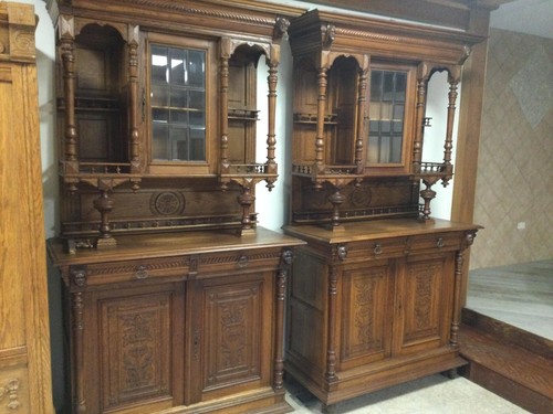 Antique solid oak european - solid,