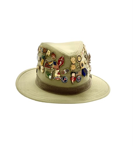 Hat german style with pins - style,
