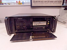 Vintage Rack Mounted PC in Heavy Case UNTESTED Sold as SPARES/PARTS