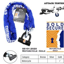 SOLD SECURE GOLD CHAIN LOCK