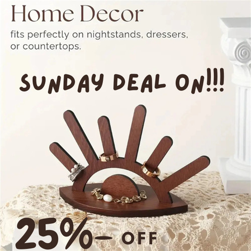 Wooden jewelry display stand - jewelry,