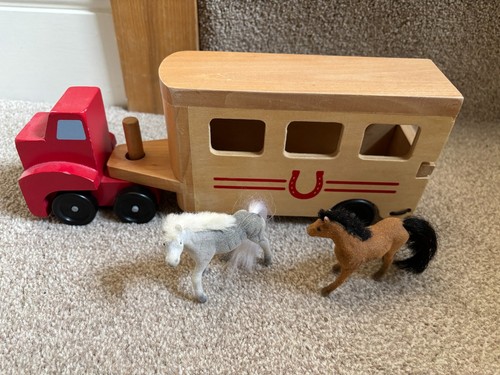 Melissa doug wooden horse - &,