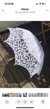 Vintage Lace Sun Umbrella Parasol Photoshoot Wedding Props